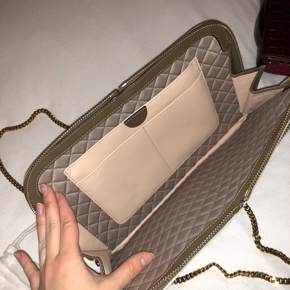 *RARE FIND* Chloe Lucy bag in Teak Brown - Picture 4 of 8